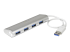 ST43004UA - StarTech.com Bärbar USB 3.0-hubb med 4 portar och inbyggd kabel - Tillbaka