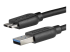USB3AUB2MS - StarTech.com Slim Micro USB 3.0 kabel – 2 m - Höger vinkel