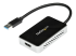 USB32HDEH - StarTech.com USB 3.0 till HDMI-adapter med 1-port USB Hub - Vänster vinkel