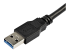 USB3SEXT2MBK - StarTech.com 2 m svart SuperSpeed USB 3.0-förlängningskabel A till A - Närbild
