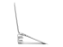 LTSTND2IN1 - StarTech.com Laptop Stand, 2-in-1 Laptop Riser Stand or Vertical Stand, Ideal for Ultrabooks & MacBook Pro/Air up to 15", Ergonomic Angled Notebook Holder for Office Desk, Silver, Aluminum - Höger sida