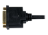 HDDVIMF8IN - StarTech.com 20 cm HDMI till DVI-D-videokabeladapter - Närbild