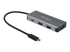 HB31C3A1CPD3 - StarTech.com USB C-hubb med 4 portar (10 Gbps) till 3x USB-A och 1x USB-C - Höger vinkel