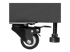 RK2236BKF - StarTech.com 22U 36" nedmonterbart serverskåp med hjul - Närbild