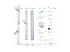 6-MONITOR-ARM-A - StarTech.com Six-Monitor Desk Mount w/ Crossbar, Up To 32" Screens/17.6lb - Flera vinklar