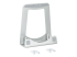LTSTND2IN1 - StarTech.com Laptop Stand, 2-in-1 Laptop Riser Stand or Vertical Stand, Ideal for Ultrabooks & MacBook Pro/Air up to 15", Ergonomic Angled Notebook Holder for Office Desk, Silver, Aluminum - Vänster vinkel