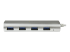 ST43004UA - StarTech.com Bärbar USB 3.0-hubb med 4 portar och inbyggd kabel - Framsidan