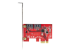 2P6G-PCIE-SATA-CARD - StarTech.com SATA PCIe-kort - Ovansidan