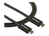 TBLT34MM80CM - StarTech.com 2.6ft (80cm) Thunderbolt 3 Cable, 40Gbps, 100W PD, 4K/5K Video, Thunderbolt-Certified, Compatible w/ TB4/USB 3.2/DisplayPort - Närbild