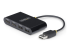 ST4200MINI2-USB-HUB - StarTech.com 4-Port USB 2.0 Hub, USB Bus Powered, Small Travel Mini USB Hub, USB 2.0 Splitter, Multi-Port Portable USB Hub, 480Mbps, Overcurrent Protection (OCP) - Vänster vinkel