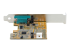 11050-PC-SERIAL-CARD - StarTech.com PCI Express Serial Card, PCIe to RS232 (DB9) Serial Interface Card, PC Serial Card with 16C1050 UART, Standard or Low Profile Brackets, COM Retention, For Windows & Linux - Höger sida