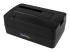 SDOCKU313 - StarTech.com USB 3.1-dockningsstation (10 Gbps) med ett fack för 2,5/3,5 inch SATA SSD/HDD - Höger vinkel