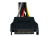 PYO2SATA - StarTech.com 6in SATA Power Y Splitter Cable Adapter - Närbild