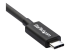TBLT34MM50CM - StarTech.com 50cm (1.6ft) Thunderbolt 3 Cable, 40Gbps, 100W PD, 4K/5K Video, Thunderbolt-Certified, Compatible w/ TB4/USB 3.2/DisplayPort - Närbild