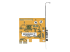 11050-PC-SERIAL-CARD - StarTech.com PCI Express Serial Card, PCIe to RS232 (DB9) Serial Interface Card, PC Serial Card with 16C1050 UART, Standard or Low Profile Brackets, COM Retention, For Windows & Linux - Undersidan