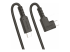 RUSB31CC1MBR - StarTech.com 3ft (1m) Rugged Right Angle USB-C Cable, USB 10 Gbps, USB C to C Data Transfer Cable, 4K 60Hz DP Alt Mode, 100W Power Delivery - Vänster vinkel