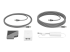 952-000019 - Logitech Cat5e Kit - Tillbehörssats till videokonferens - Framsidan
