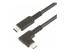 RUSB31CC1MBR - StarTech.com 3ft (1m) Rugged Right Angle USB-C Cable, USB 10 Gbps, USB C to C Data Transfer Cable, 4K 60Hz DP Alt Mode, 100W Power Delivery - Höger vinkel