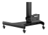WKSTNCART - StarTech.com Mobile Workstation Cart with Monitor Mount, CPU/PC Holder, Keyboard Tray, Ergonomic Height Adjustable Desktop Computer Cart, Rolling Mobile Standing Workstation on Wheels - Närbild