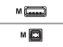 1021294 - Lexmark - USB-kabel - USB (hane) till USB typ B (hane) - 