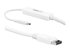 CDP2DPMM3MW - StarTech.com 9.8ft/3m USB C to DisplayPort 1.2 Cable 4K 60Hz, USB-C to DisplayPort Adapter Cable HBR2, USB Type-C DP Alt Mode to DP Monitor Video Cable, Compatible w/ Thunderbolt 3, White - Närbild