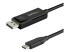 CDP2DP142MBD - StarTech.com USB C till DisplayPort 1.4-kabel på 2 m för 8K vid 60 Hz/4K - Höger vinkel