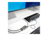 MST14DP122HD - StarTech.com DP to Dual HDMI MST HUB, Dual HDMI 4K 60Hz, DisplayPort Multi Monitor Adapter with 1ft (30cm) Cable, DP 1.4 Multi Stream Transport Hub, DSC | HBR3, DP to 2x HDMI Ports - Vänster vinkel