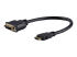 HDDVIMF8IN - StarTech.com 20 cm HDMI till DVI-D-videokabeladapter - Höger vinkel