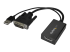 DVI2DP2 - StarTech.com DVI till DisplayPort-adapter med USB-ström - Vänster vinkel