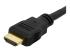 HDMIPNLFM3 - StarTech.com 3ft HDMI Female to Male Adapter, 4K High Speed Panel Mount HDMI Cable, 4K 30Hz UHD HDMI, 10.2 Gbps Bandwdith, 4K HDMI 1.4 Video, HDCP 1.4, HDMI Female to HDMI Male Cable - Närbild