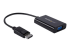 DP2VGAA - StarTech.com DisplayPort till VGA-adapter med audio - Vänster vinkel