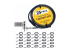 UNIVCS25-LAPTOP-LOCK - StarTech.com 25-Pack Laptop Lock, Compatible w/Noble Wedge/Nano/K-Slot - Framsidan