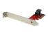 PEX4SFF8643 - StarTech.com 4-Lane PCI Express to SFF-8643 Adapter for PCIe NVMe U.2 SSD - Vänster vinkel