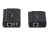 USB2004EXT100 - StarTech.com 4-ports USB 2.0-förlängarhubb över Single CAT5e/CAT6 Ethernet-kabel (RJ45) - Vänster vinkel
