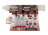 PEXUSB312A2C2V - StarTech.com 4-ports USB PCIe-kort - Höger sida