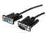 MXT10050CMBK - StarTech.com 0.5m Black Straight Through DB9 RS232 Serial Cable - Höger vinkel