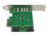 PEXM2SAT32N1 - StarTech.com 3-port M.2 SSD (NGFF) Adapter Card - Tillbaka