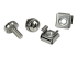CABSCREWM52 - StarTech.com M5 Mounting Screws and Cage Nuts for Server Rack Cabinet - Flera vinklar