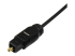 THINTOS15 - StarTech.com 15 ft Thin Toslink Digital Optical SPDIF Audio Cable - Närbild