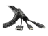 CMSCOILED4 - StarTech.com 2.5m (8.2ft) Cable Management Sleeve - Närbild