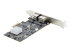 PR22GI-NETWORK-CARD - StarTech.com 2-Port 2.5Gbps NBASE-T PCIe Network Card, Intel I225-V, Dual-Port Computer Network Card, Multi-Gigabit NIC, PCI Express Server LAN Card, Desktop Ethernet Interface - Höger vinkel