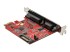 PEX1S1P950 - StarTech.com PCIe-kort med seriell och parallell port - Tillbaka