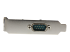 PEX1S553LP - StarTech.com PCI Express RS232 seriell kortadapter med 1 port - Vänster sida