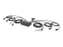 C2-DH46-UA2-CBL-KVM - StarTech.com 2-Port Dual-Monitor HDMI Cable KVM Switch, 4K 60Hz, Compact KVM with 5ft/1.5m USB-A/HDMI/Audio Integrated Cables, Bus Powered - Höger vinkel