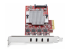 P10Q4C-USB-CARD - StarTech.com 4-Port USB Type-C PCIe Card, USB-C 10Gb, 4x Controllers, TAA - Framsidan