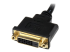 HDDVIMF8IN - StarTech.com 20 cm HDMI till DVI-D-videokabeladapter - Höger vinkel