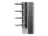 CMVER20UD - StarTech.com Vertical 0U Server Rack Cable Management w/ D-Ring Hooks - Närbild