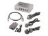 10G8A2CS-USB-C-HUB - StarTech.com 10-Port USB-C Hub, 8x USB-A + 2x USB-C, Self-Powered w/ 65W Power Supply, USB 3.1 10Gbps Hub w/ BC1.2 Charging, Desktop/Laptop USB Hub with 3ft Locking USB-IF Certified Cable - Höger vinkel