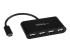 ST4200MINIC - StarTech.com 4-portars USB-C Hubb - Vänster vinkel