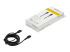 RUSBCLTMM2MB - StarTech.com 2m tålig, svart USB-C till Blixtkabel - Hård, tålig aramifiber USB typ A till Blixtladdare/synkron strömsladd - Apple MFi-certifierad iPad/iPhone 12 - Höger vinkel